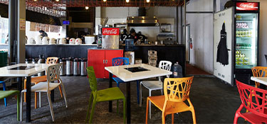 杭州混搭風餐飲店面館裝修設(shè)計案例賞析