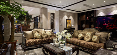 650方杭州別墅裝修效果國(guó)，新中式裝修風(fēng)格