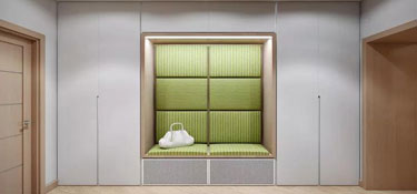 杭州現(xiàn)代簡約入門玄關柜裝修怎么設計？