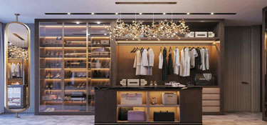 杭州別墅裝修衣帽間涉及到的注意點(diǎn)有哪些呢？