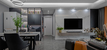 現(xiàn)代風(fēng)格裝修案列，溢出屏幕的高級(jí)感！