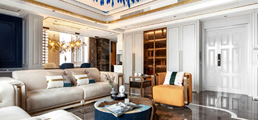 杭州119㎡現(xiàn)代輕奢風(fēng)格裝修案列，全屋空間連貫通透，視覺感十分高級!