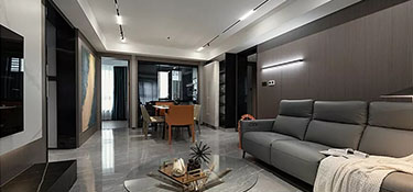 杭州上塘宸章127㎡新家-現(xiàn)代輕奢裝修風格案例！