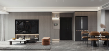 朋友的120㎡現(xiàn)代輕奢風(fēng)格家，羨慕這個(gè)詞，我不止說(shuō)了一次