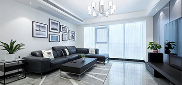 140㎡現(xiàn)代簡(jiǎn)約風(fēng)格三居室，大白墻也能營(yíng)造出這樣充滿時(shí)尚感的高顏值