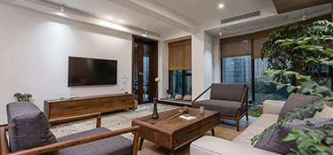 158㎡民俗風(fēng)格四居室，充滿書卷氣息的古色原木世界