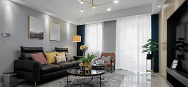 124㎡輕奢風(fēng)格三居室，顏值爆棚令人心動(dòng)，這該死的魅力！