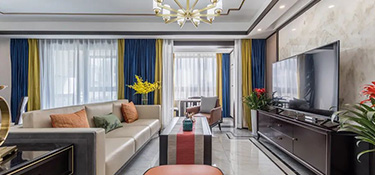 154㎡新中式風(fēng)格家，感受無隔斷空間帶來的流暢，兩個時代的光輝碰撞