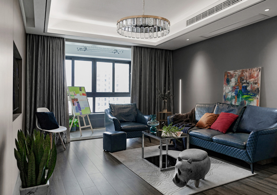 首開德勝上郡 二手房裝修 現(xiàn)代風(fēng)格 89㎡