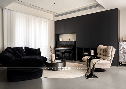 藏瓏大境排屋裝修 現(xiàn)代風格390平裝修案例分享