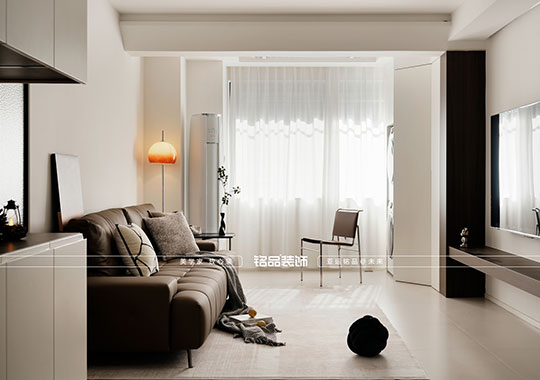 原筑壹號裝修 現(xiàn)代極簡風(fēng) 105平裝修案例分享