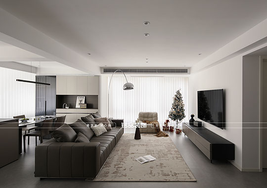 杭州吉鴻家園和景苑裝修 現(xiàn)代輕奢風(fēng)格125平裝修案例分享