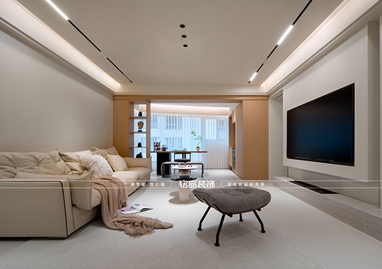 杭州白馬公寓裝修 185平現(xiàn)代極簡(jiǎn)風(fēng)格裝修案例