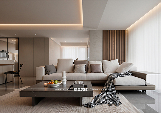 山瀾景苑 120平現(xiàn)代風(fēng)裝修案例分享