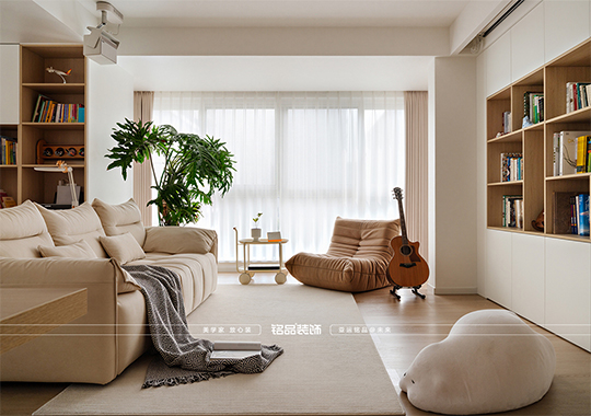 北大資源未名府 原木風(fēng)130平裝修案例分享