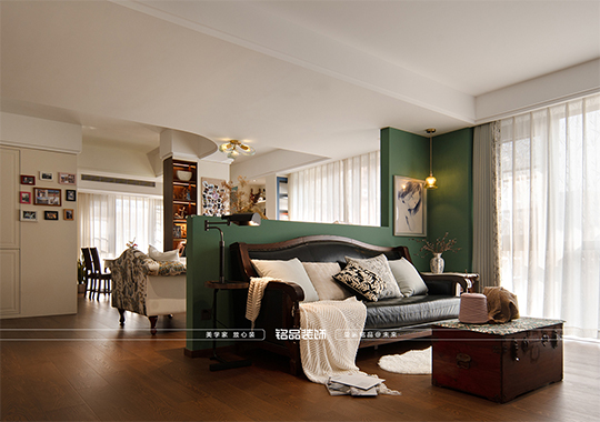 佳境天城佳合苑 181平復(fù)古風(fēng)裝修案例分享