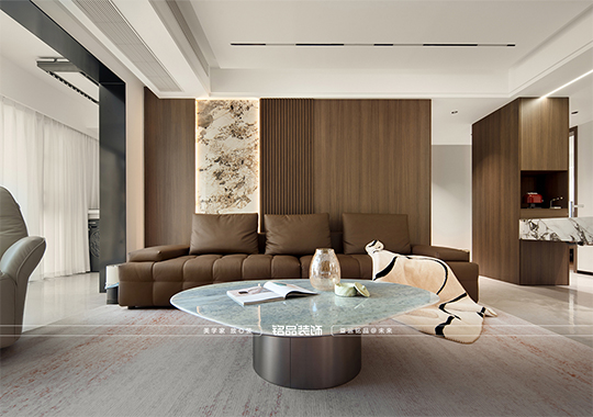 嘉豐萬悅城 140平意式現(xiàn)代裝修案例分享