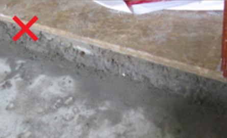 衛(wèi)生間門(mén)檻石干鋪