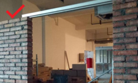 新砌墻門(mén)洞未按要求做過(guò)門(mén)梁