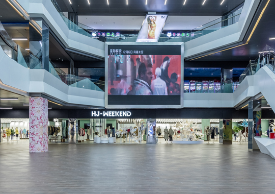 杭州工裝案例，商場裝修，店鋪裝案例效果圖