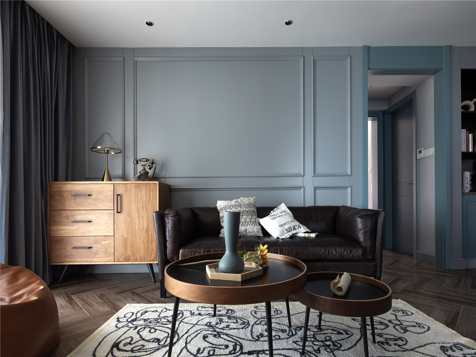 121m2混搭風三居室