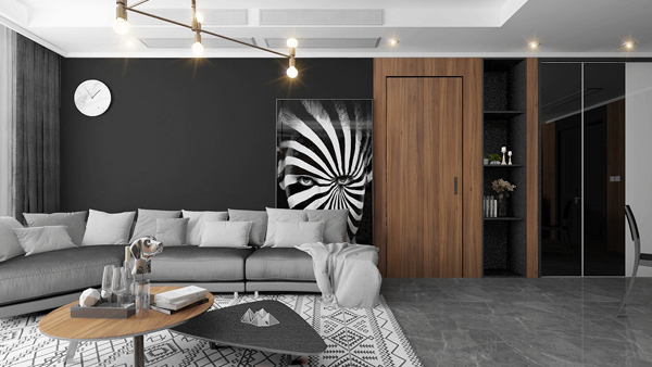 客廳墻壁裂縫原因和墻體修補方法