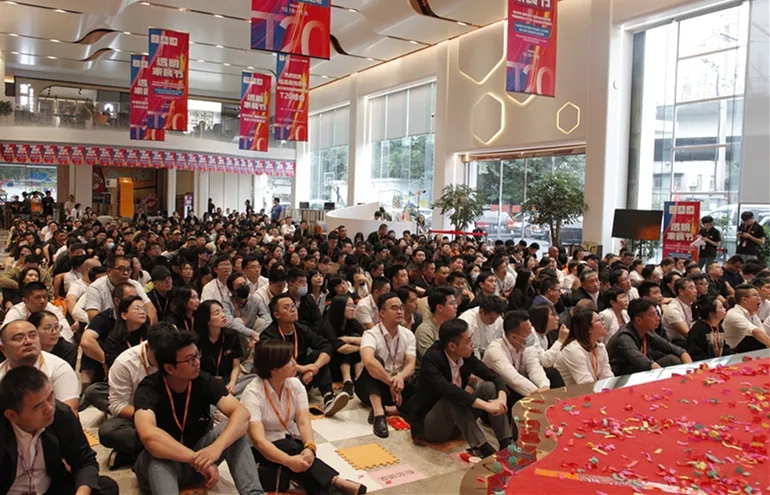 杭州裝修公司啟動(dòng)會(huì)現(xiàn)場(chǎng)